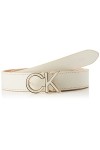 Calvin Klein RE-Lock SAFF 3CM Belt, CK Black, 120 Femme