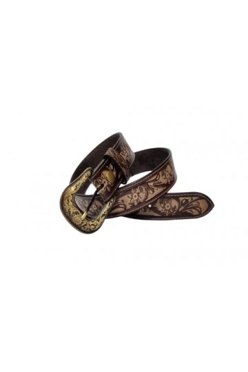 JF-Reitsport Western Style Belt 32 inches Cowboy Cowgirl Unisex, Black