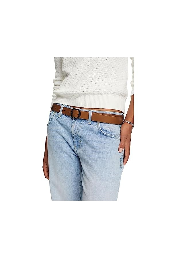 ESPRIT 083EA1S303 Ceinture, 230/CAMEL, 85 Femme