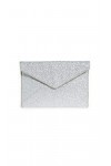 Rebecca Minkoff Womens Glitter Leo Clutch