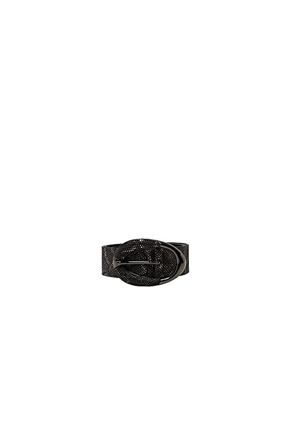 ESPRIT 112ea1s305 Ceinture, 001/noir, 85 cm Femme