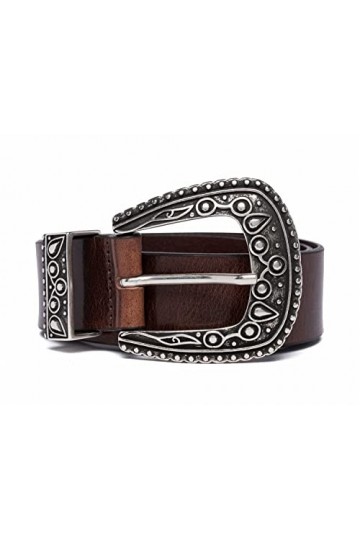 REPLAY Aw2577 Ceinture, 117 Fils Tobacco, 80 cm Femme