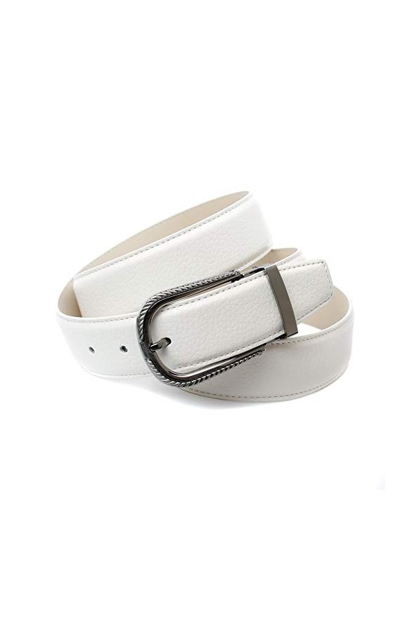 Anthoni Crown 5pt90 Ceinture, Blanc Weiß 090 , 100 Taille Fabricant: 85 Femme