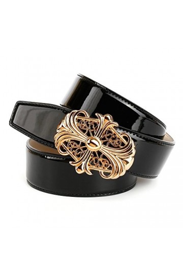 Anthoni Crown 4W00L Ceinture, Schwarz Schwarz 010 , 105 Femme