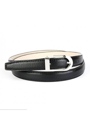 Anthoni Crown 13t10 Ceinture, Noir 010 , 85 cm Femme