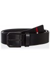 Tommy Jeans Ceinture Homme TJM New Leather 4.0 Ceinture Cuir, Noir Black , 90