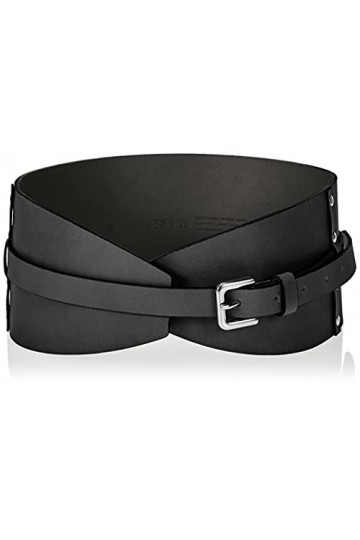Esprit 091ea1s305 Ceinture, 001/Noir, S Femme