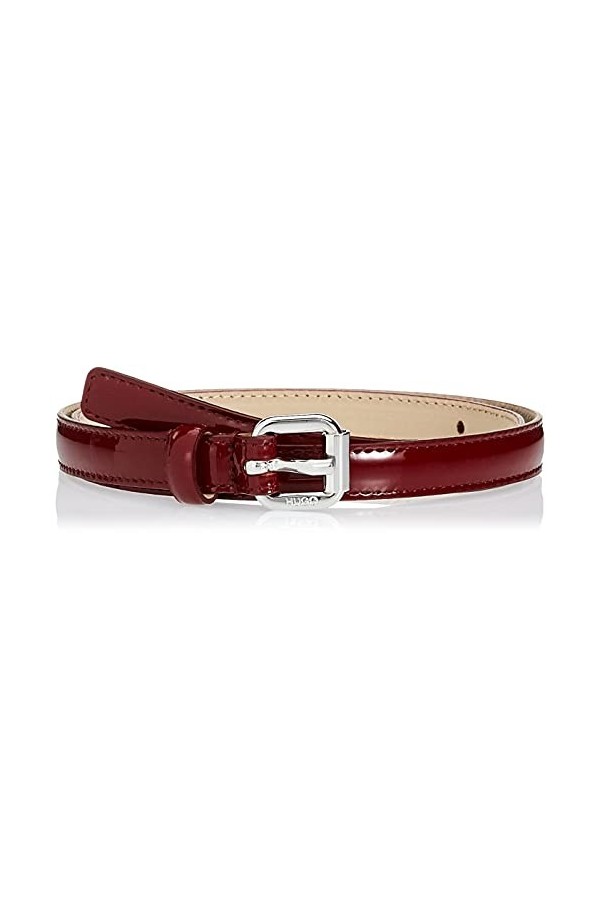 HUGO Victoria B. 1.5cm-VP Ceinture, Dark Red601, 55 Femme