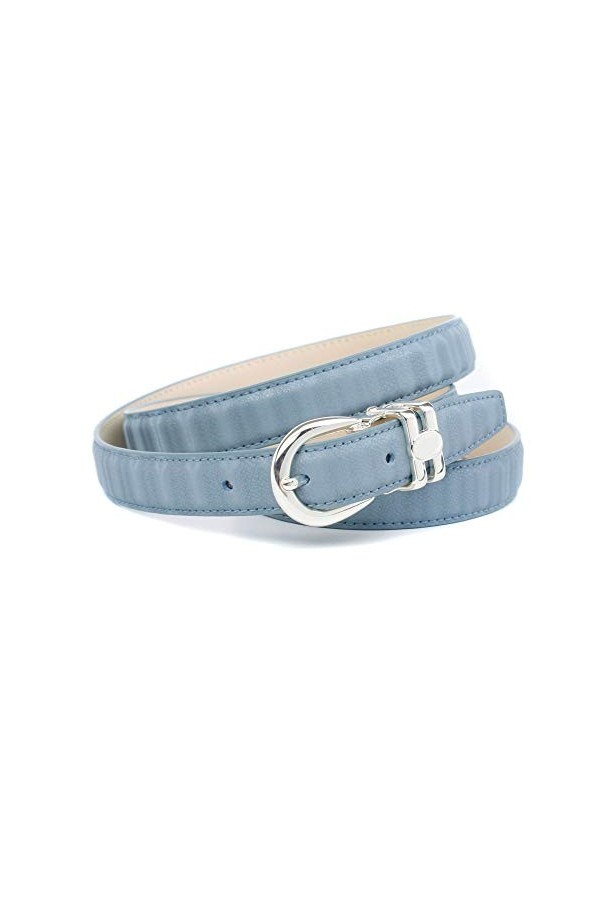Anthoni Crown 13h3d85 Ceinture, Bleu Hellblau 085 , 105 Taille Fabricant: 90 Femme