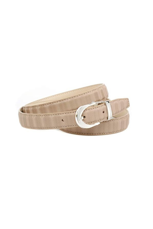 Anthoni Crown 133d20 Ceinture, Beige Beige 028 , 110 Taille Fabricant: 95 Femme