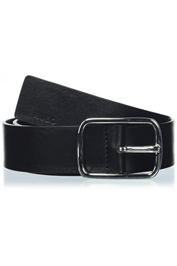 HUGO Amelie Belt 3,5cm-CS Ceinture, Black1, 75 Femme