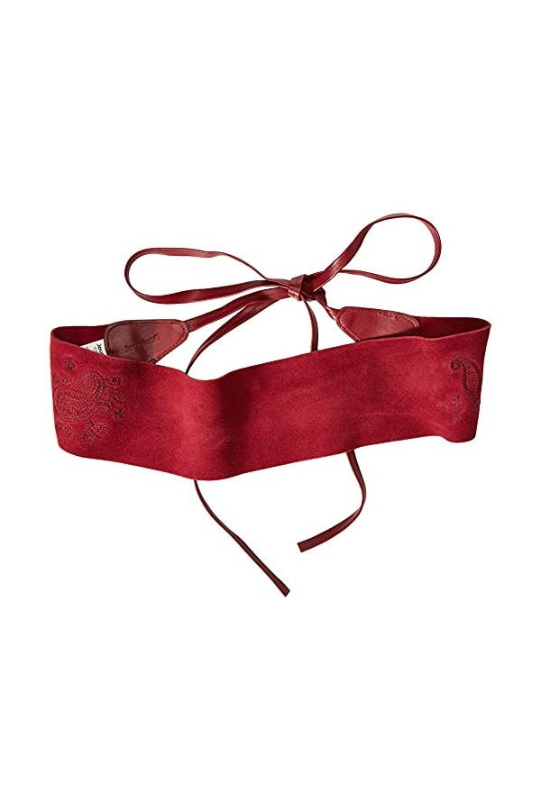 Desigual Femme Belt_fajin Belt, Rouge, Taille unique EU