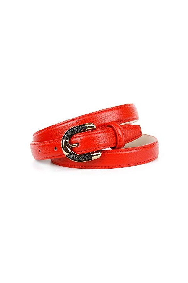 Anthoni Crown Gb2.t60 Ceinture, Rouge Rot 060 , 105 Taille Fabricant: 90 Femme