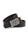 Anthoni Crown 1iz510-80 Ceinture, Noir, 80 cm Mixte