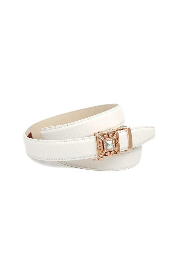 Anthoni Crown H4fga.f90 Ceinture, Blanc Weiss 090 , 115 Taille Fabricant: 100 Femme