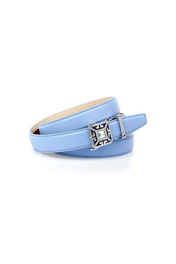 Anthoni Crown H1fga.f80 Ceinture, Bleu Hellblau 080 , 95 Taille Fabricant: 80 Femme