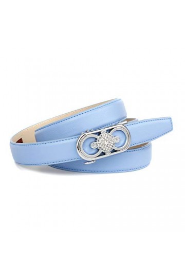 Anthoni Crown H1fca.f80 Ceinture, Bleu Hellblau 080 , 105 Taille Fabricant: 90 Femme
