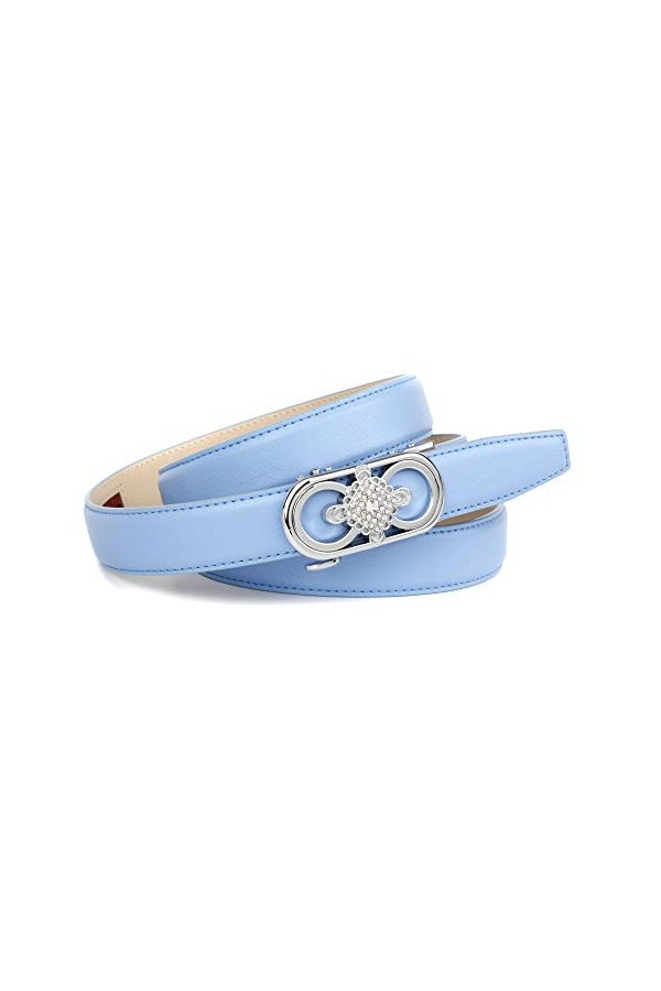Anthoni Crown H1fca.f80 Ceinture, Bleu Hellblau 080 , 105 Taille Fabricant: 90 Femme