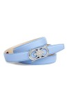 Anthoni Crown H1fca.f80 Ceinture, Bleu Hellblau 080 , 105 Taille Fabricant: 90 Femme