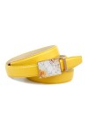 Anthoni Crown F4py.f20 Ceinture, Jaune Gelb 022 , 115 Taille Fabricant: 100 Femme