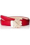 Anthoni Crown D1mca.a60 Ceinture, Rouge Rot 060 , 105 Taille Fabricant: 90 Femme