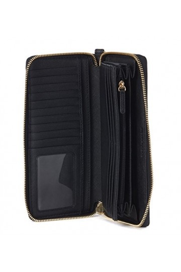 Michael Kors ZA Travel Continental Jet Set Clutch Wallet Wristlet