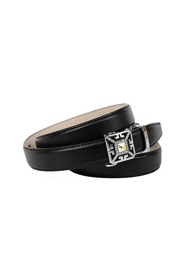 Anthoni Crown E1fga.t10 Ceinture, Noir Schwarz 010 , 120 Taille Fabricant: 105 Femme