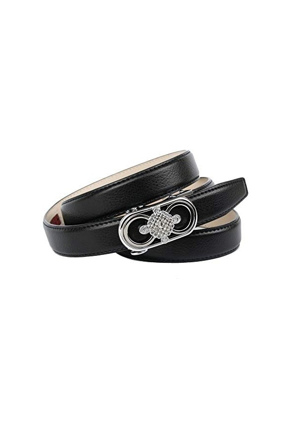 Anthoni Crown D1fca.t10 Ceinture, Noir Schwarz 010 , 120 Taille Fabricant: 105 Femme