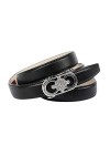 Anthoni Crown D1fca.t10 Ceinture, Noir Schwarz 010 , 120 Taille Fabricant: 105 Femme