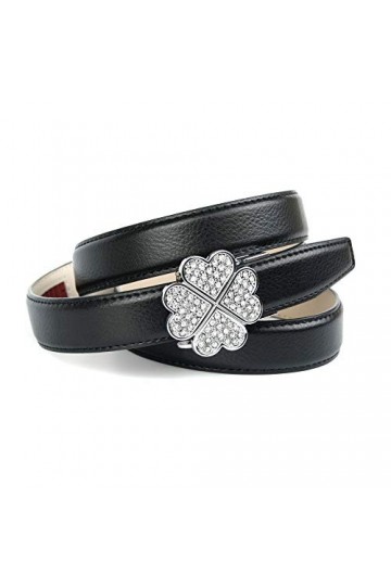 Anthoni Crown D1fha.t10 Ceinture, Noir Schwarz 010 , 95 Taille Fabricant: 80 Femme