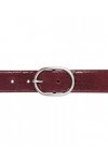 BRAX Ceinture tressée Style pour Femme avec détails raffinés, Rosewood, 95 cm