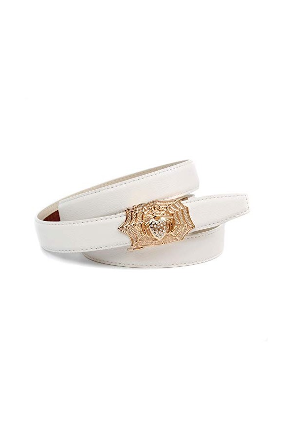 Anthoni Crown K4spa.f90 Ceinture, Blanc Weiss 090 , 110 Taille Fabricant: 95 Femme