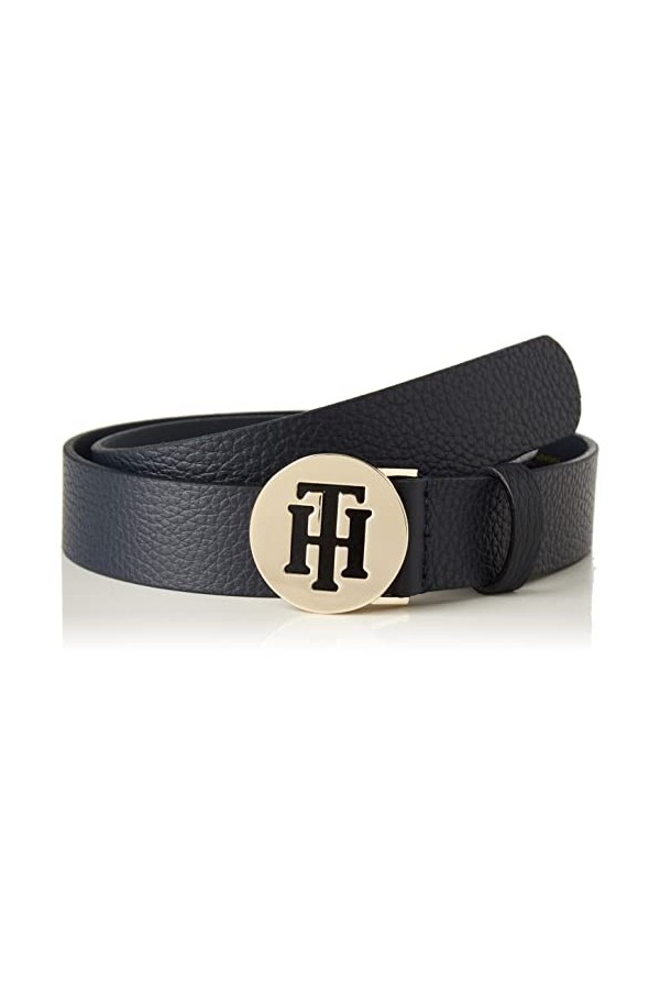 Tommy Hilfiger Th Ceinture Ronde 3.0, Desert Sky, 90 cm Femme