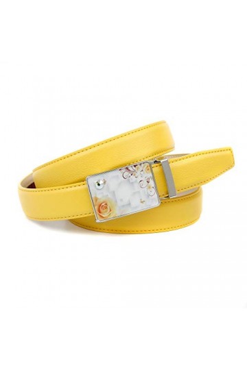 Anthoni Crown F1py.f20 Ceinture, Jaune Gelb 022 , 120 Taille Fabricant: 105 Femme