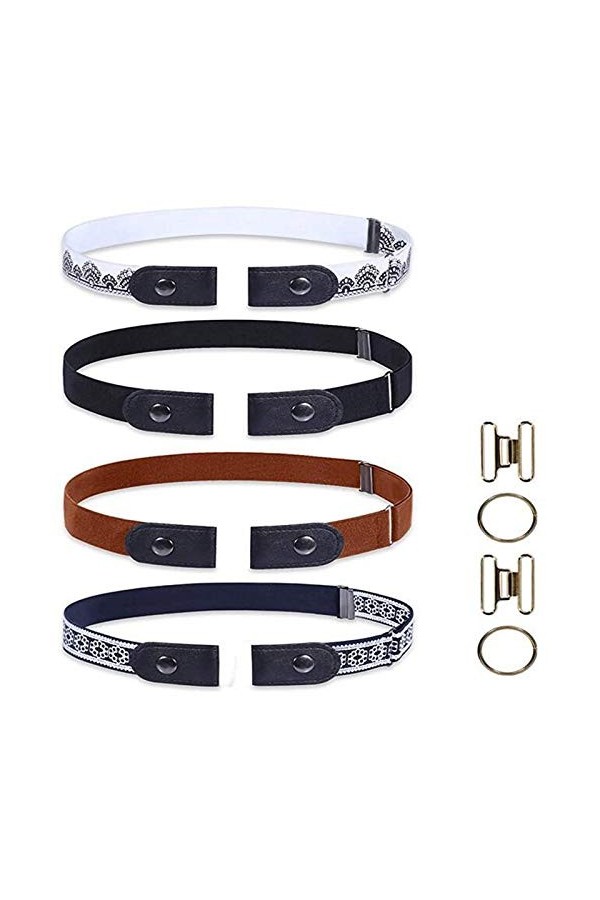 ARTSIM Élastique Élastique Boucle De Ceinture Élastique Sans Ceinture Ceinture Ceinture Réglable Tux Ceinture
