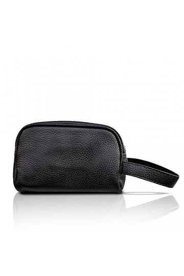 Timeshop Lab Pochette pour homme et clutches femme Pochettes personnalisables en simili cuir avec initiales, nom et logo brod