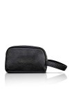 Timeshop Lab Pochette pour homme et clutches femme Pochettes personnalisables en simili cuir avec initiales, nom et logo brod