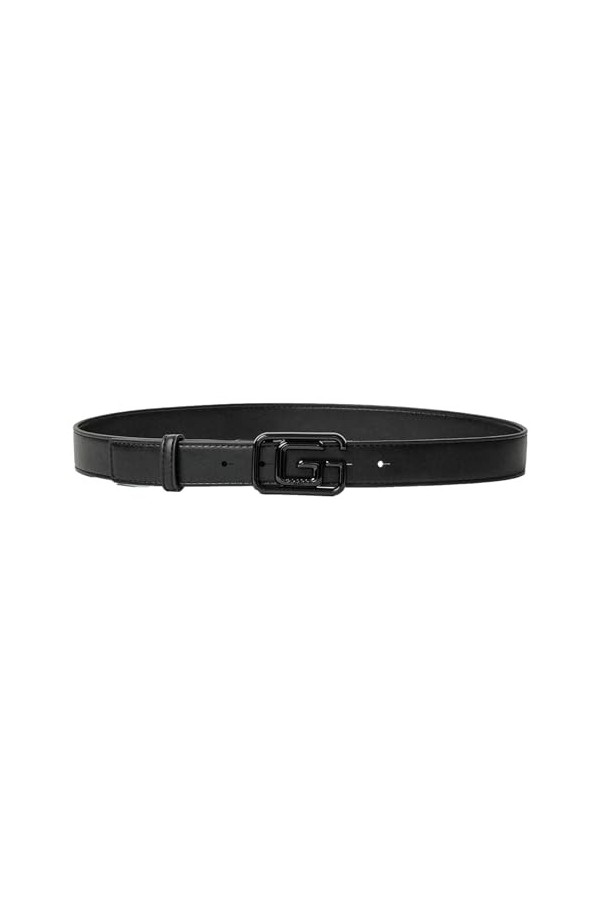 GAELLE PARIS Ceinture Femme avec Logo Maxi sur ton GBADM5128 Noir, Voir photo, 80 cm