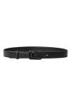 GAELLE PARIS Ceinture Femme avec Logo Maxi sur ton GBADM5128 Noir, Voir photo, 80 cm