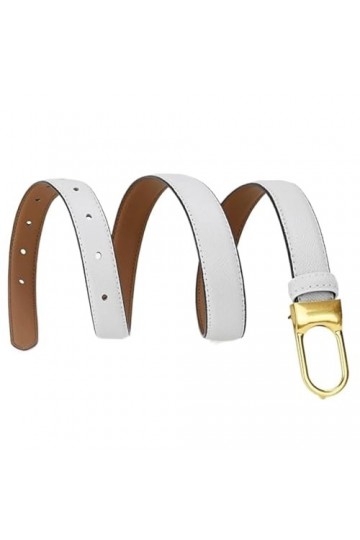 SAAKO Ceintures de taille réglables en cuir pour femmes, accessoire de robe en jean, ceinture fine de qualité pour femmes