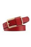 Ceinture en cuir for femmes, taille large, cintrée, avec chemise sur une ceinture cintrée, ceintures for femmes Size : 40inc