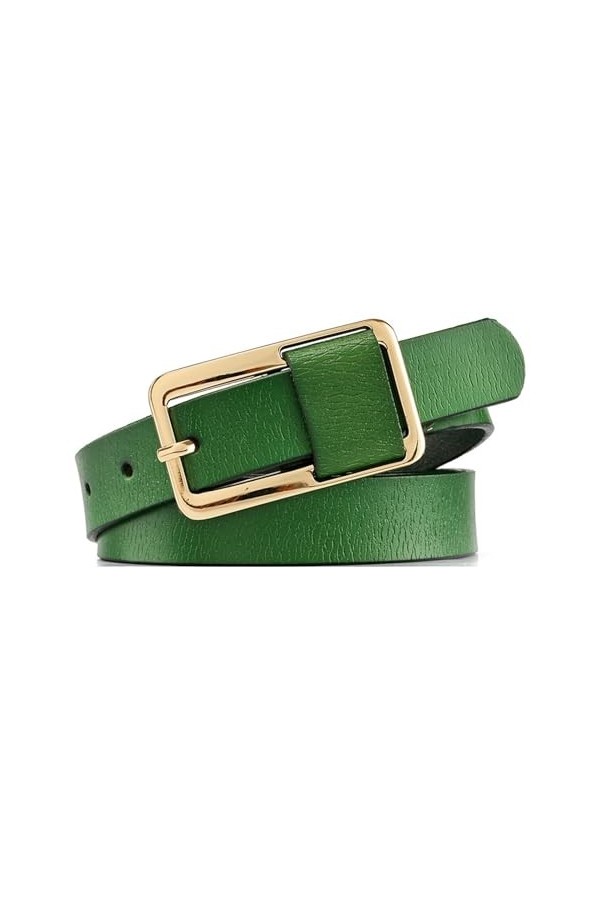 Ceinture en cuir for femmes, taille large, cintrée, avec chemise sur une ceinture cintrée, ceintures for femmes Size : 40inc
