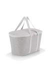 reisenthel Coolerbag Twist Azure - Sac Isotherme avec Dessus en Bouteilles Pet recyclées - Idéal pour Les Pique-niques, Herri