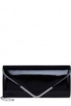 Tamaris Brianna Clutch Bag, Pochettes femme, Noir Black , 5x12x26 cm W x H L 