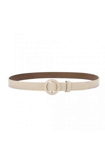 ZacLAy Ceinture Décorative à boutons ronds pour Femmes, Ceinture en Jean sans poinçon, Réglable