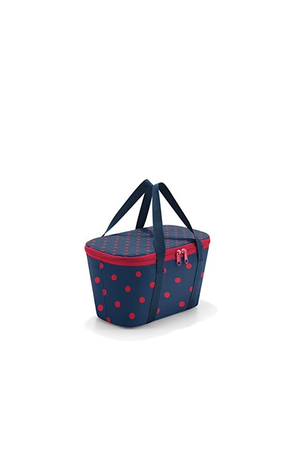 reisenthel Coolerbag Twist Azure - Sac Isotherme avec Dessus en Bouteilles Pet recyclées - Idéal pour Les Pique-niques, Herri