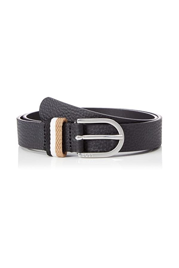BOSS Womens Scarlet B. Ceinture pour femme Noir 2,5 cm