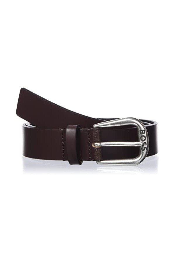 BOSS NALA_SZ30 Ceinture, Marron foncé 202, 85 cm Femme