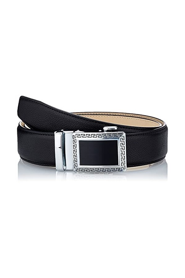 Anthoni Crown Ledergürtel Ceinture, Noir, 100 Femme