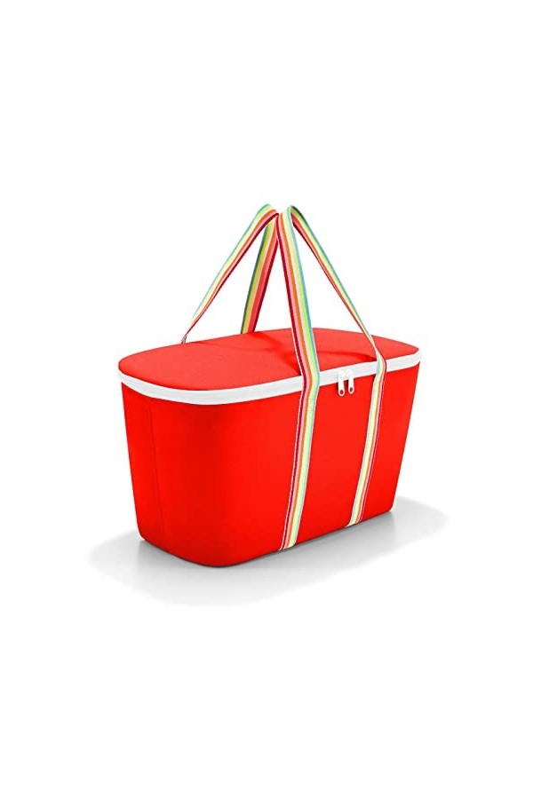 reisenthel Coolerbag Twist Azure - Sac Isotherme avec Dessus en Bouteilles Pet recyclées - Idéal pour Les Pique-niques, Herri